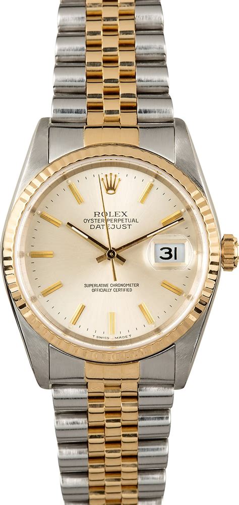 rolex 16233 replica watches images|pre owned Rolex datejust 16233.